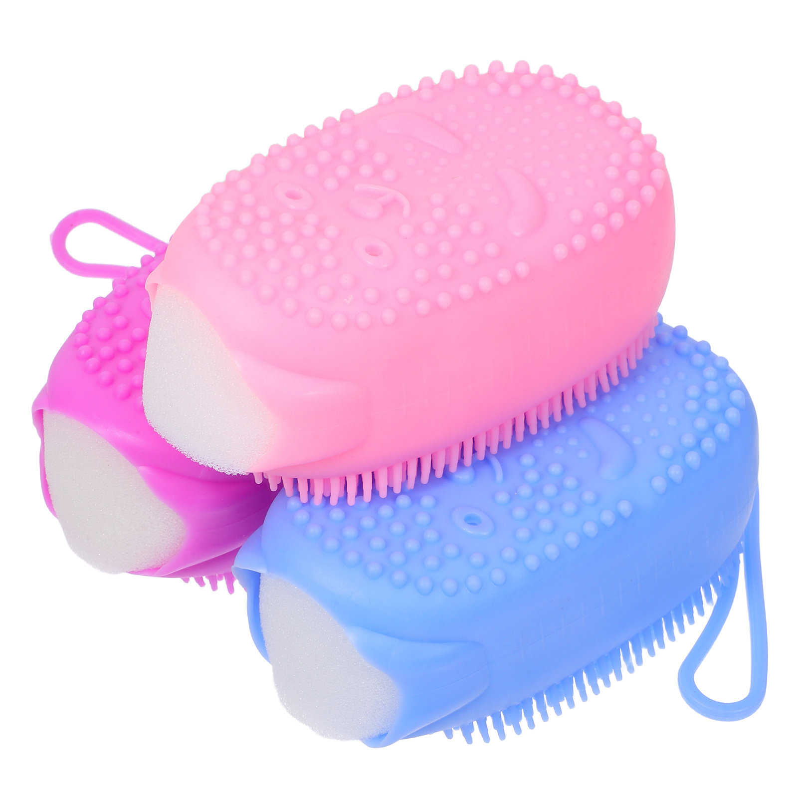Body Brush - 3 spugne esfolianti per il corpo,