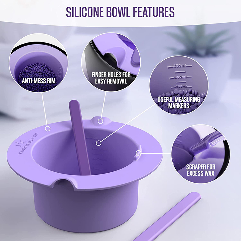Wax Warmer - Ciotole in Silicone Resistenti al Calore