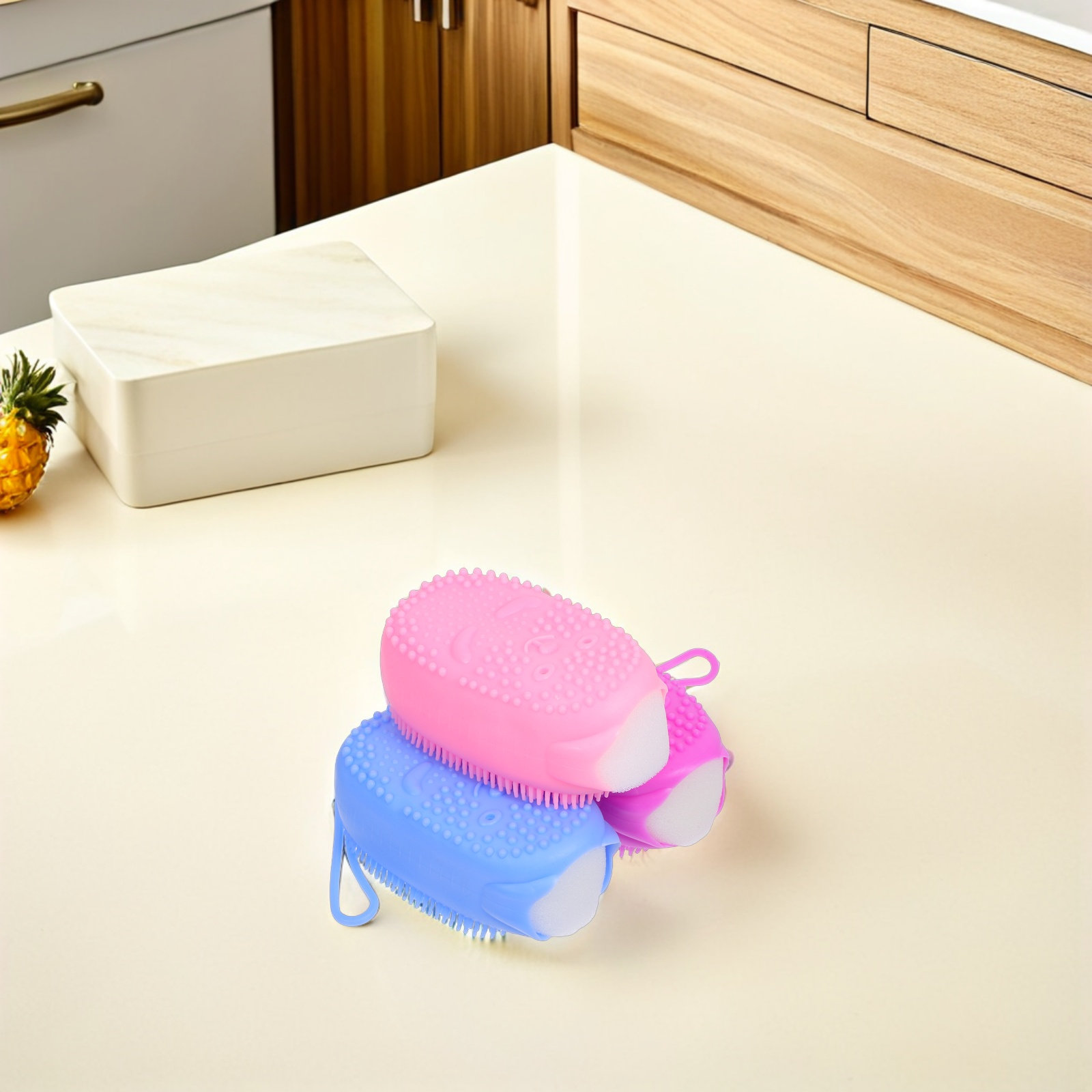 Set da 3 spugne da bagno in si - Body Brush recensione e prezzo