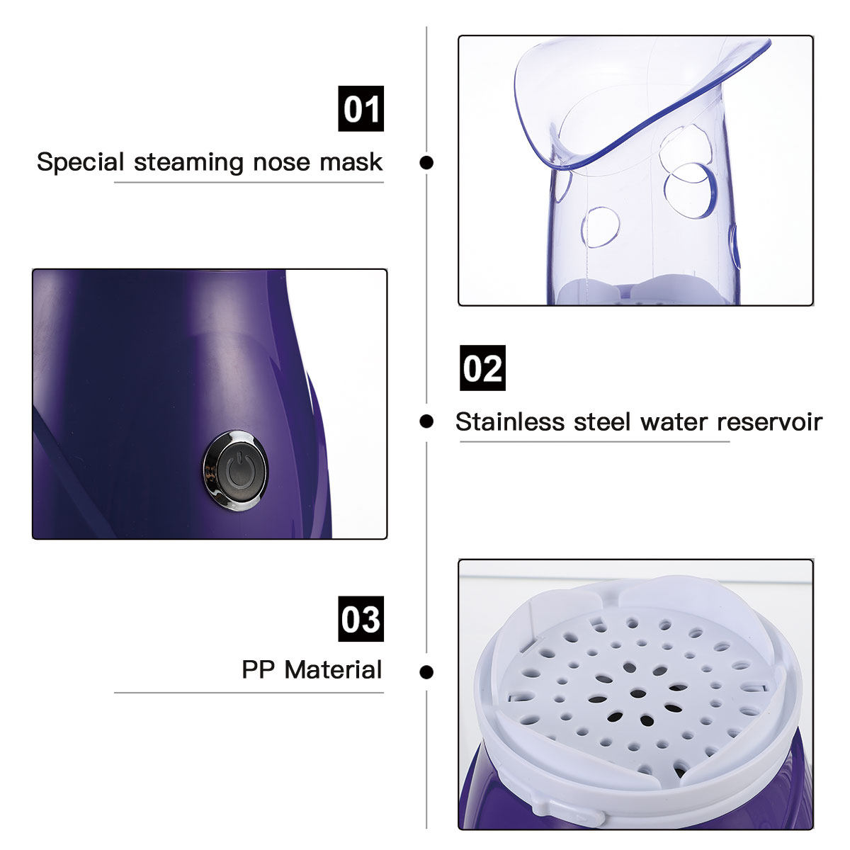 Vaporizzatore Facciale Nano, V - Face Steamer recensione e prezzo